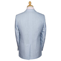 Pale Blue Banbridge Linen Jacket