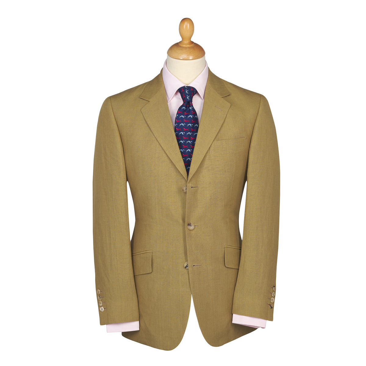Olive Banbridge Linen Jacket
