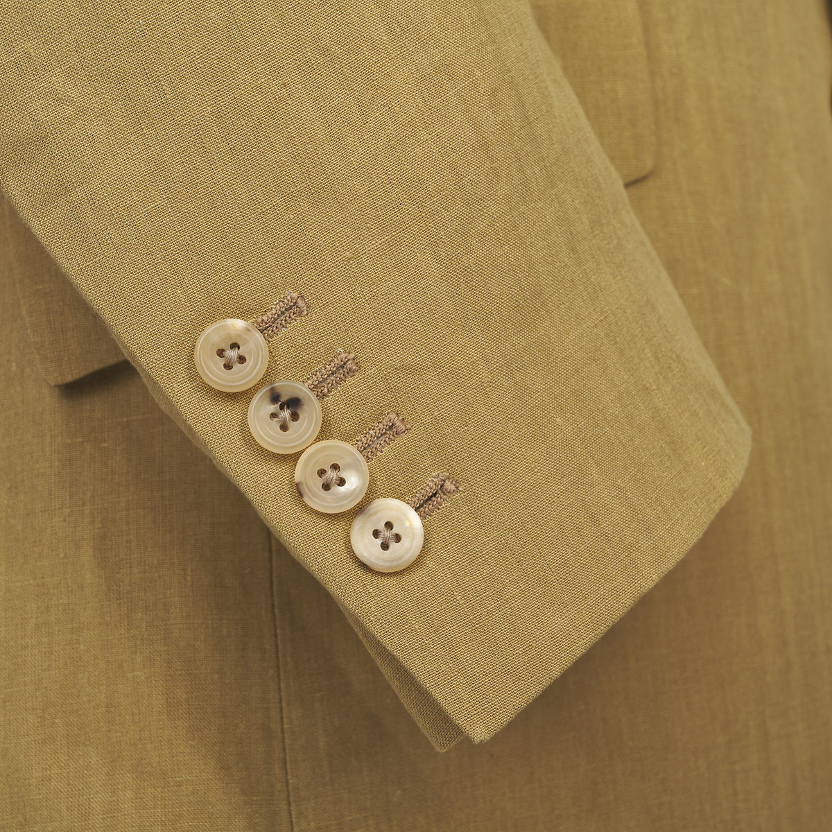 Olive Banbridge Linen Jacket