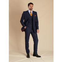 Navy Banbridge Linen Jacket