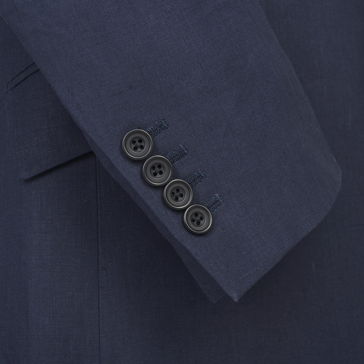 Navy Banbridge Linen Jacket