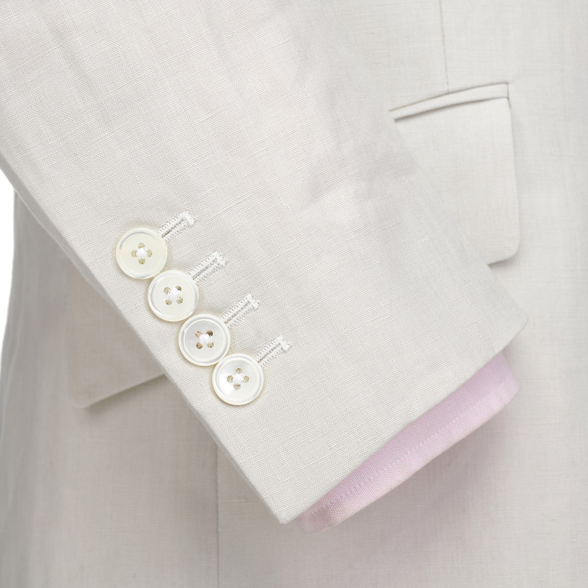 Stone Banbridge Linen Jacket