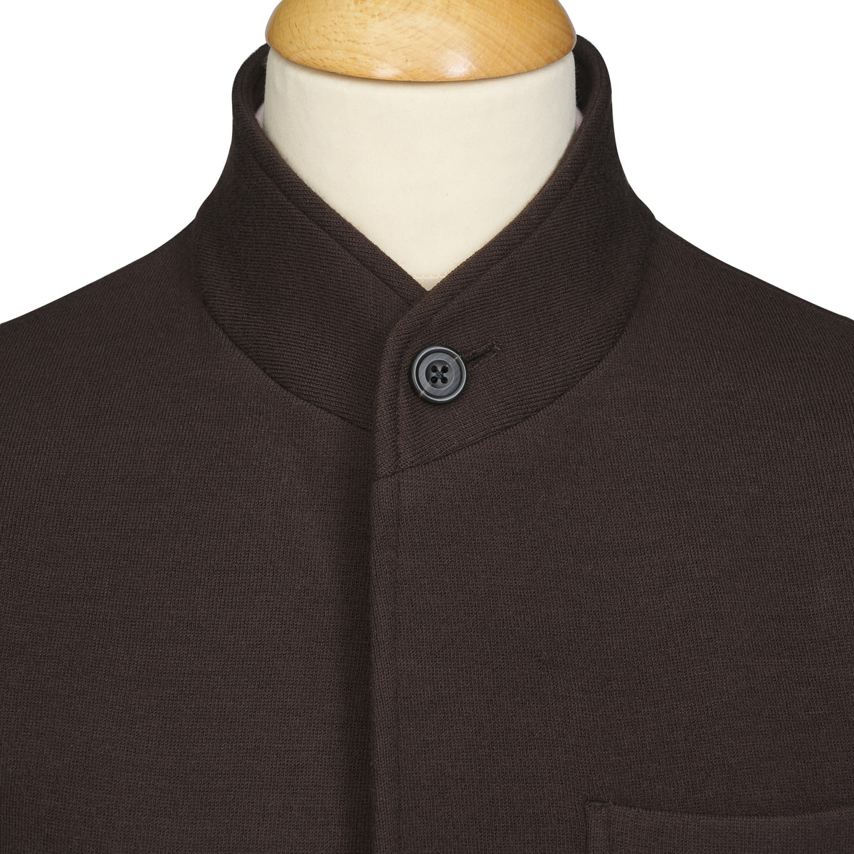 Chocolate Teba Knit Jacket
