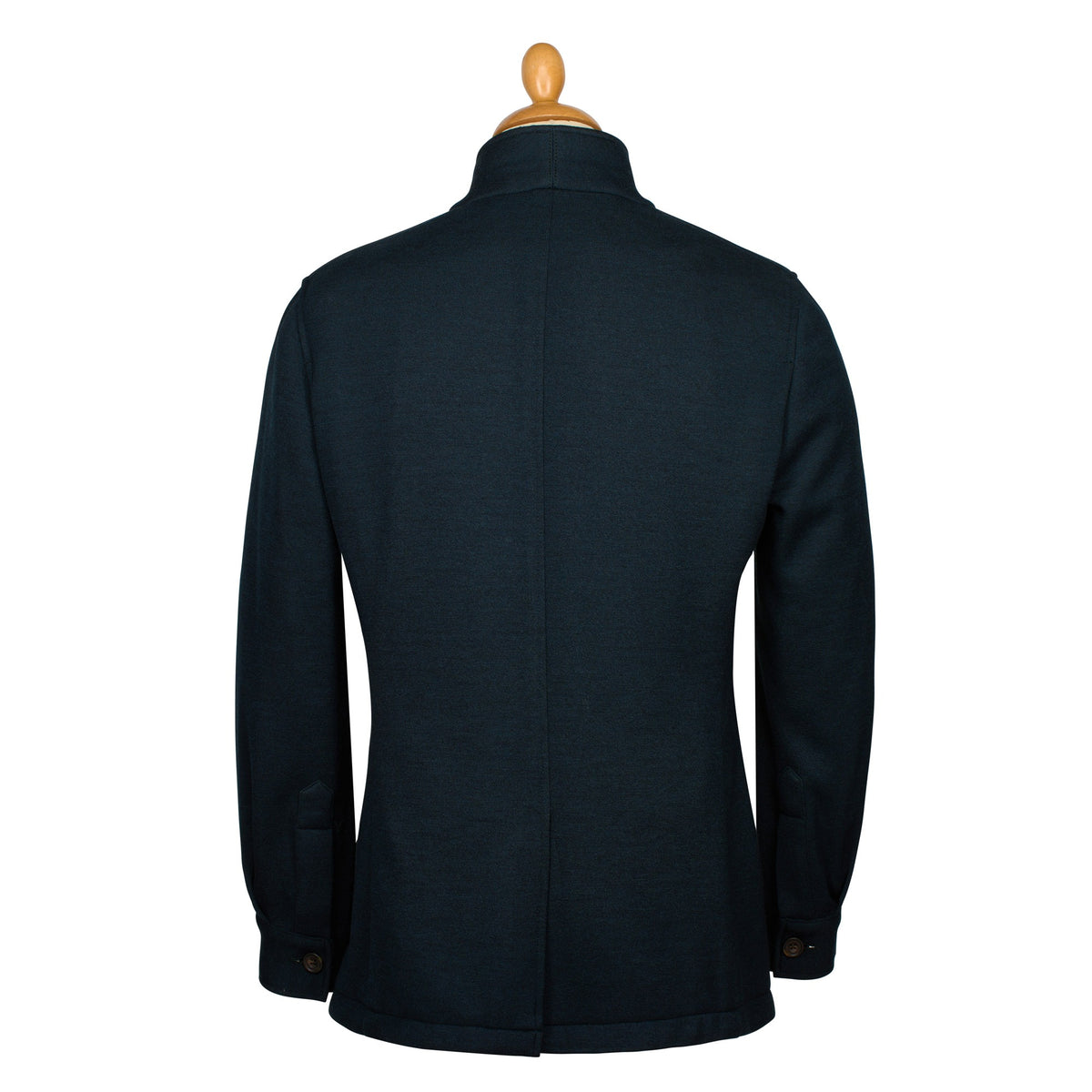 Dark Green Teba Knit Jacket