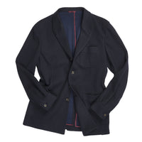 Navy Teba Knit Jacket