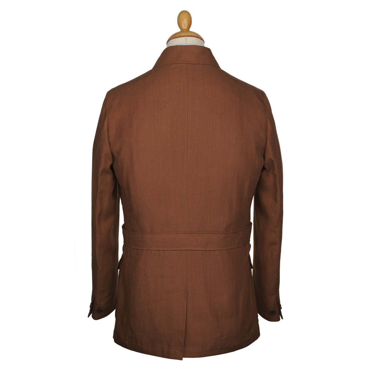 Brown Linen Barcombe Jacket