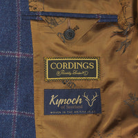 Blue Langholm Check Tweed Jacket