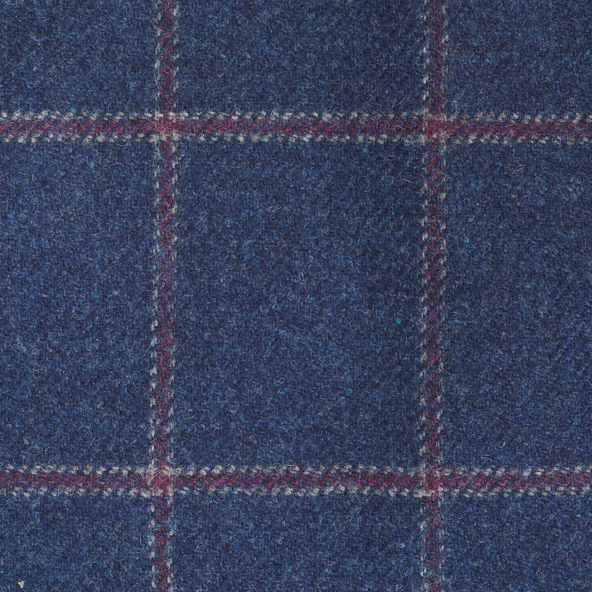Blue Langholm Check Tweed Jacket