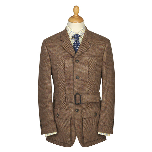Brown Hunting Norfolk Tweed Jacket