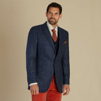 Blue Berwick Tweed Jacket