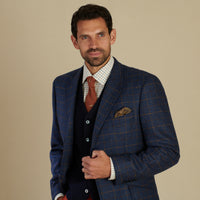 Blue Berwick Tweed Jacket