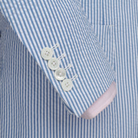 Blue Zetland Seersucker Jacket