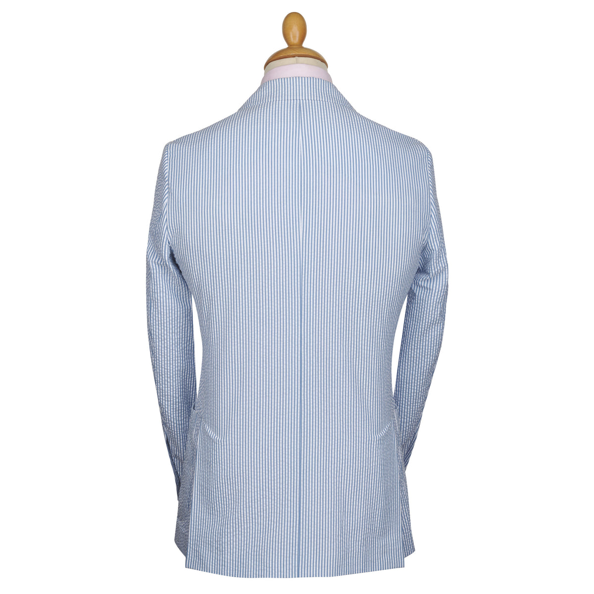 Blue Zetland Seersucker Jacket