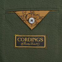 Olive Green Zetland Seersucker Jacket