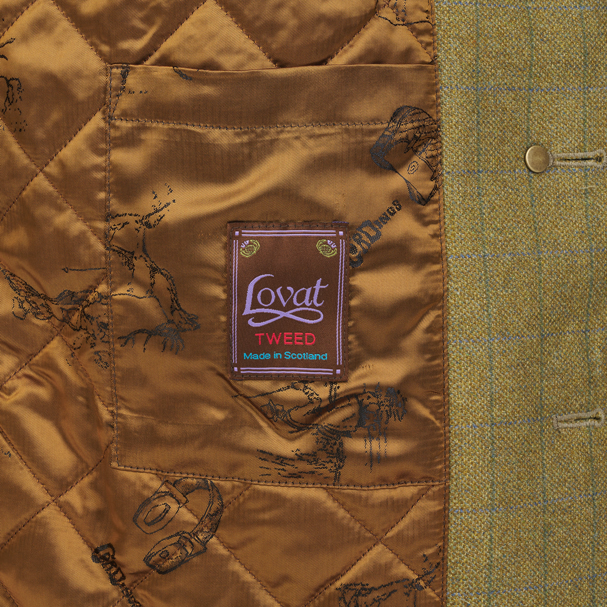 House Check Tweed Fell Jacket