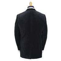 Black Double Breasted Smoking Jacket