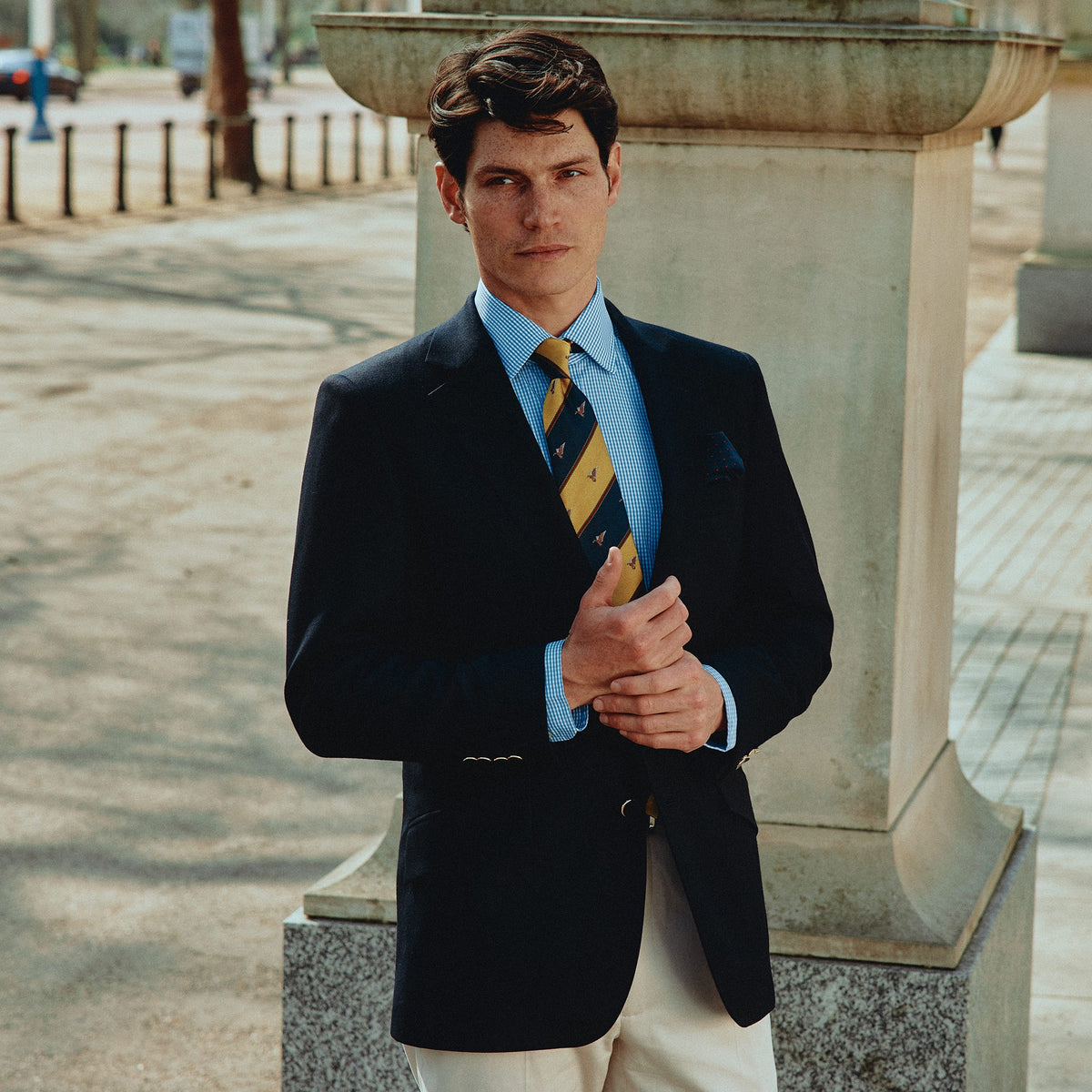 Single Breasted Classic Serge Blazer