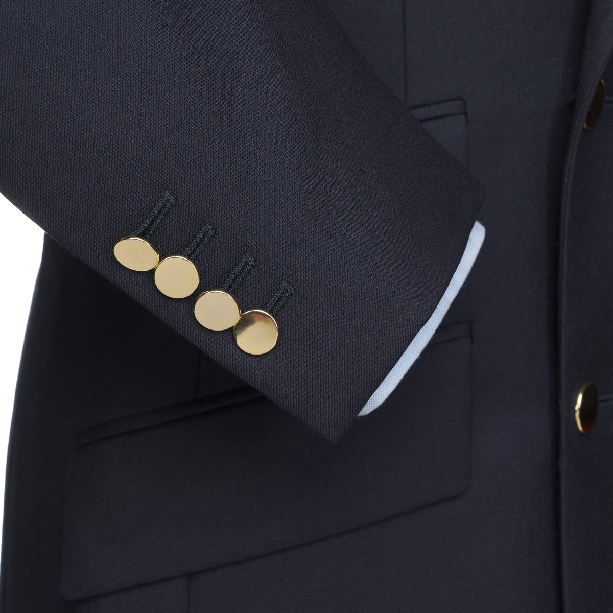 Double Breasted Classic Serge Blazer