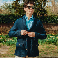 Navy Provence Travel Jacket