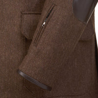 Chocolate Coogan Herringbone Jacket