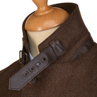 Chocolate Coogan Herringbone Jacket