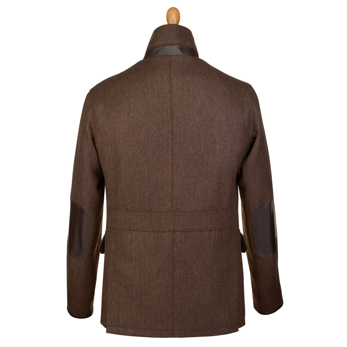 Chocolate Coogan Herringbone Jacket