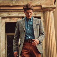 Blue Barra Harris Tweed Jacket
