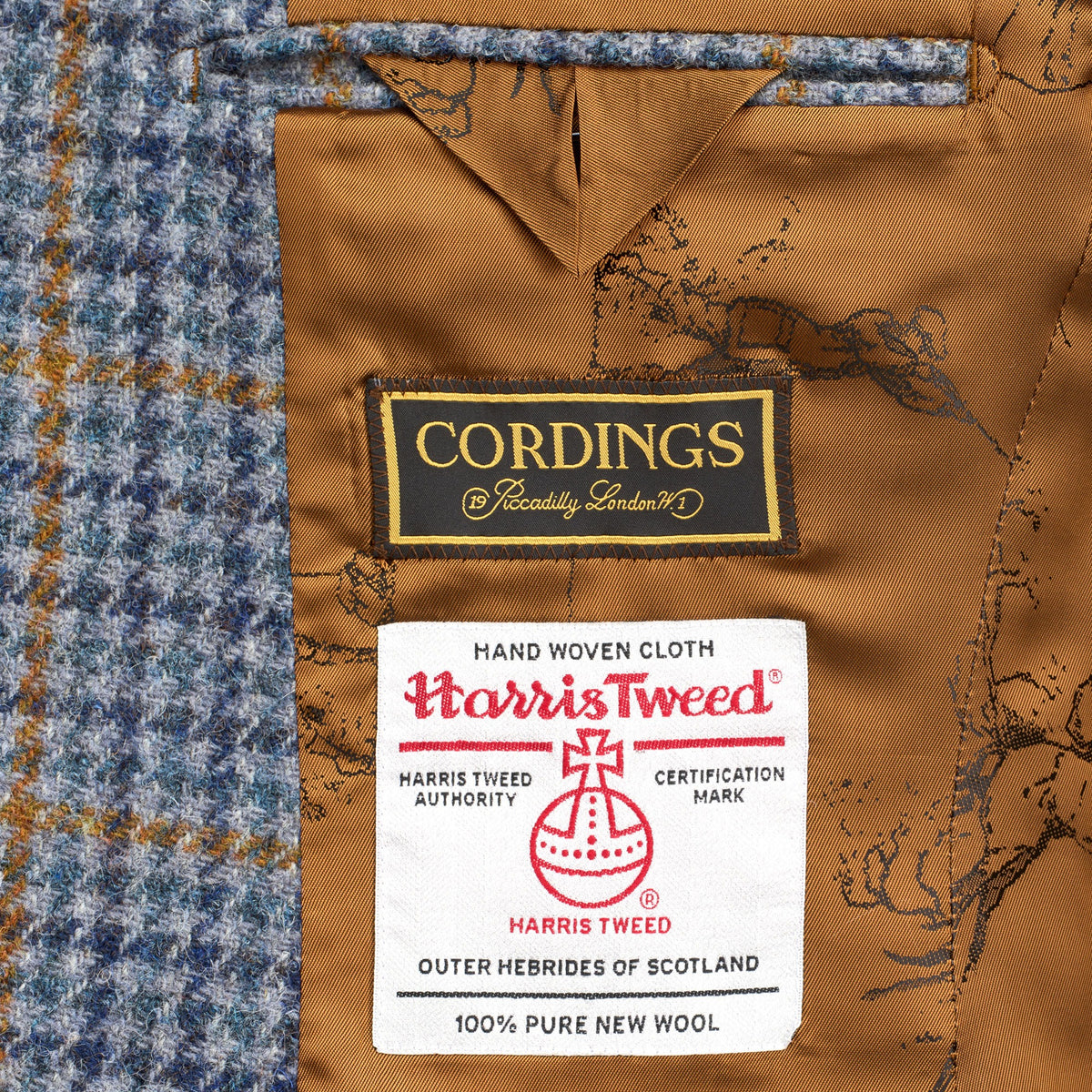 Blue Barra Harris Tweed Jacket