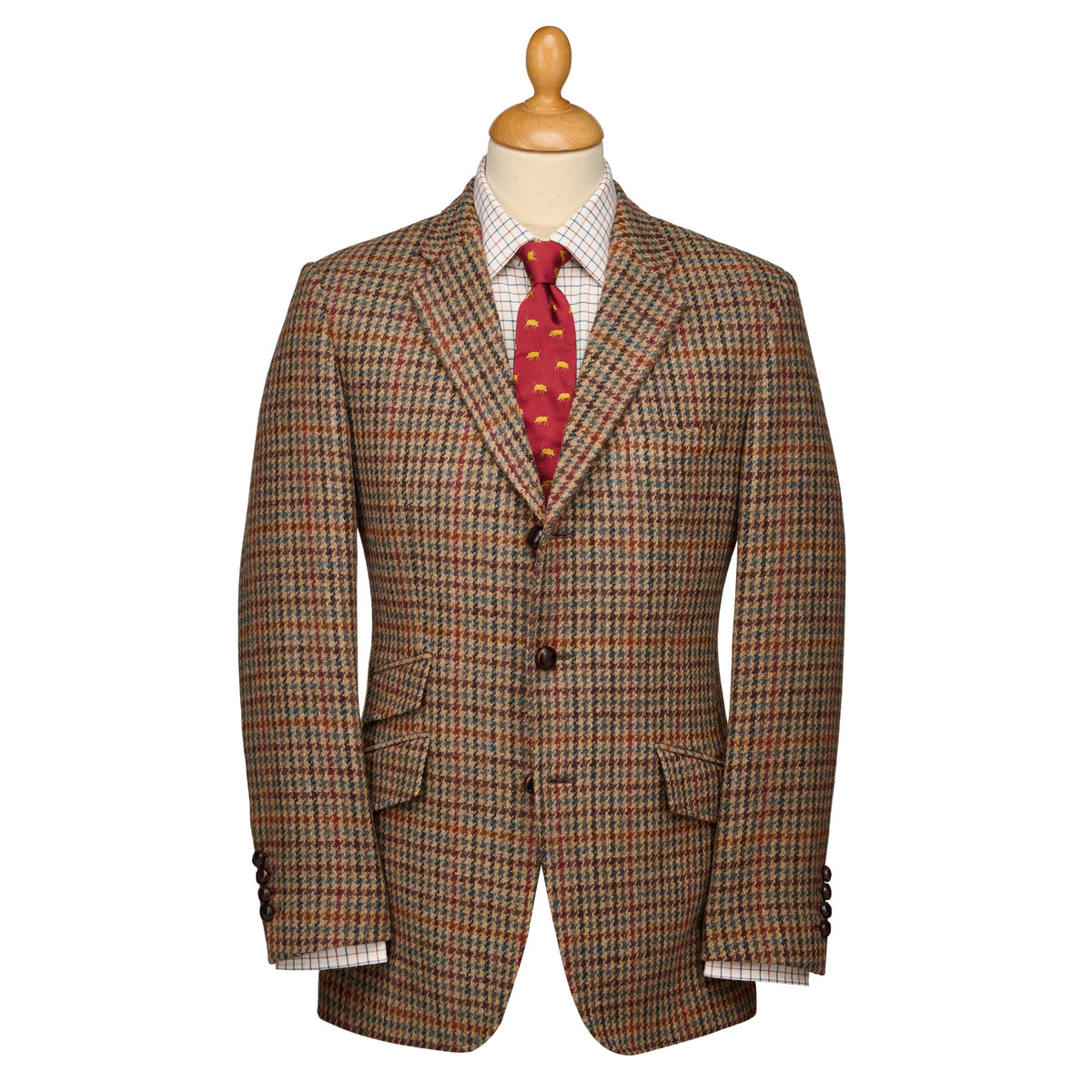 Brown Barra Harris Tweed Jacket