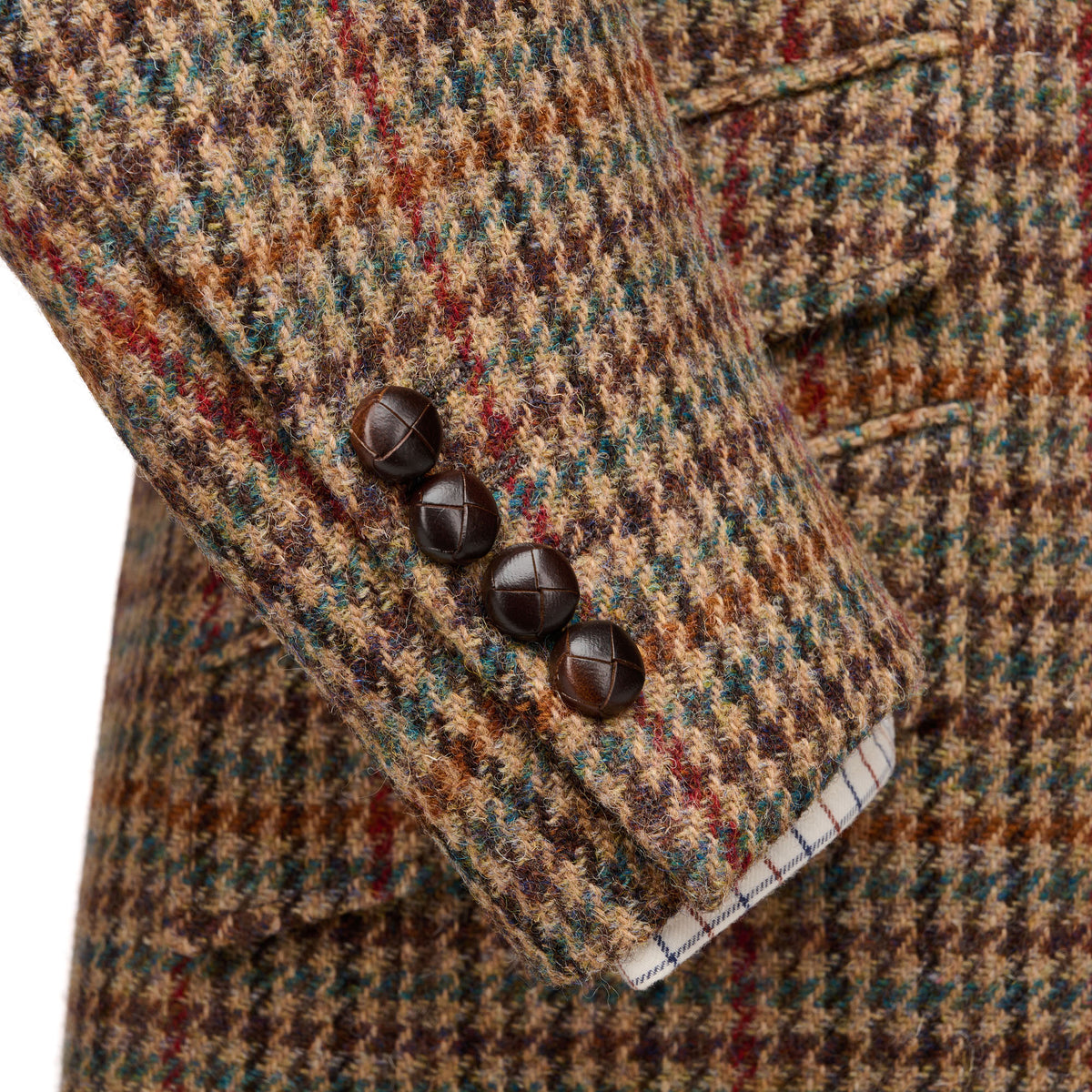 Brown Barra Harris Tweed Jacket