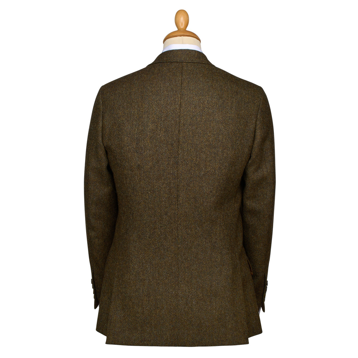 Forest Green Haworth Herringbone Blazer