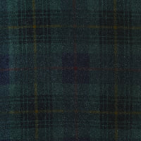 Black Watch Velvet Tartan Smoking Jacket