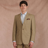 Khaki Lisburn Linen Jacket