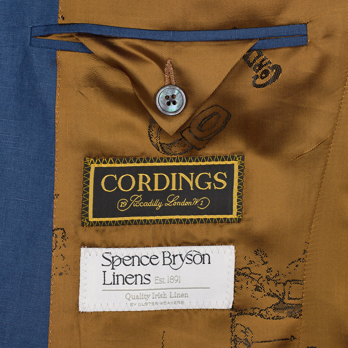 Indigo Lisburn Linen Jacket