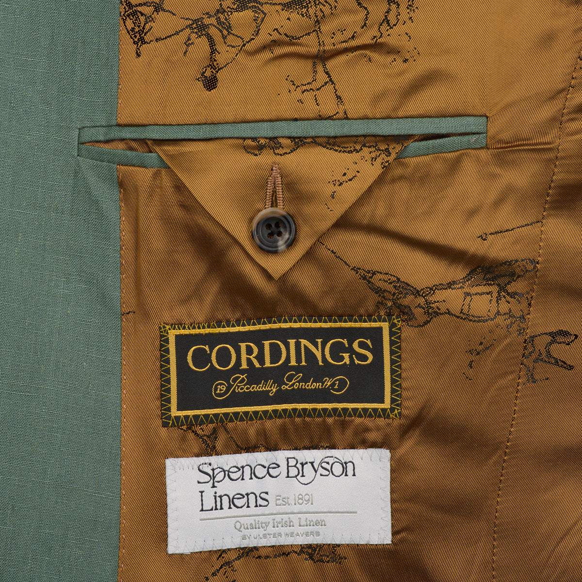 Sage Lisburn Linen Jacket
