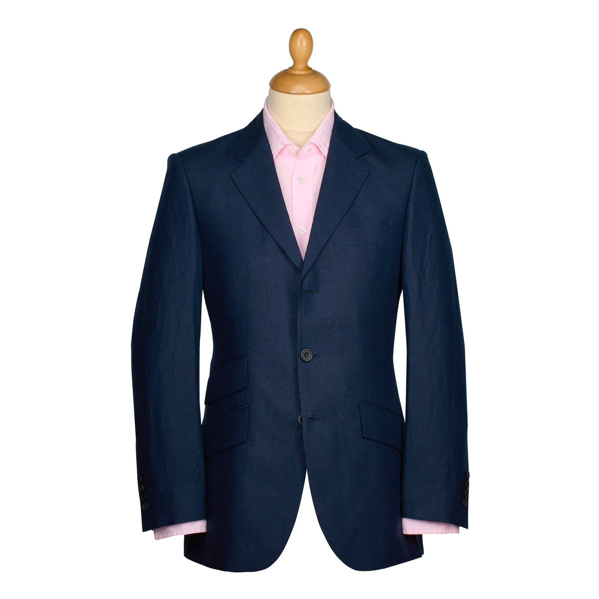 Navy Lisburn Linen Jacket