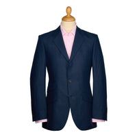Navy Lisburn Linen Jacket