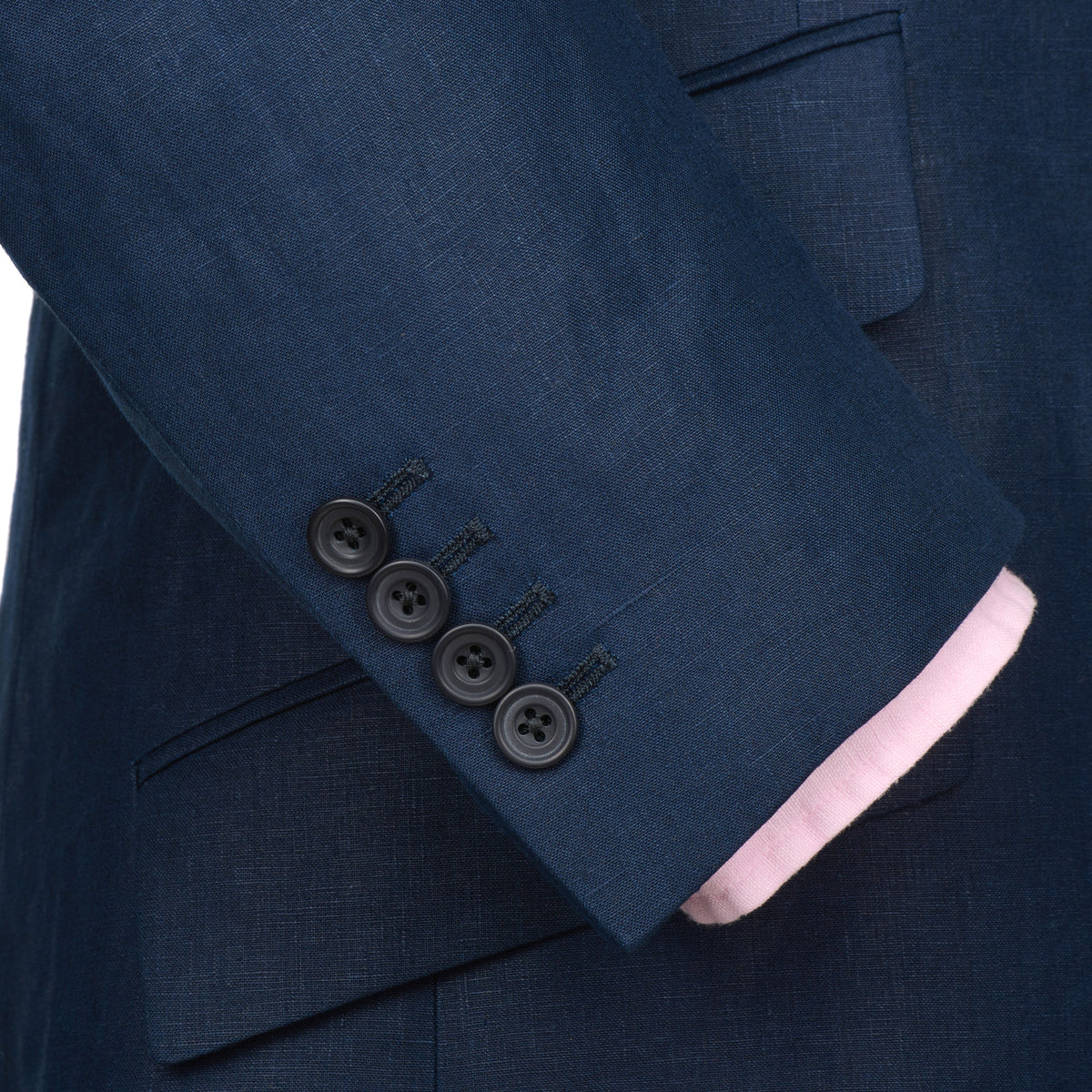 Navy Lisburn Linen Jacket