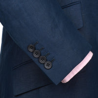 Navy Lisburn Linen Jacket