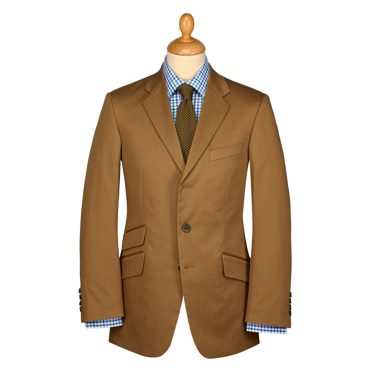 Dark Khaki Thomas Gabardine Drill Jacket