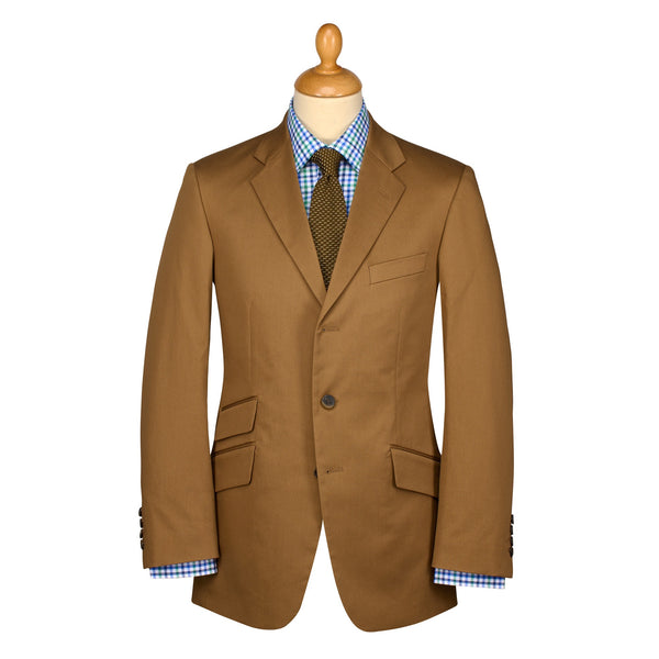 Dark Khaki Thomas Gabardine Drill Jacket