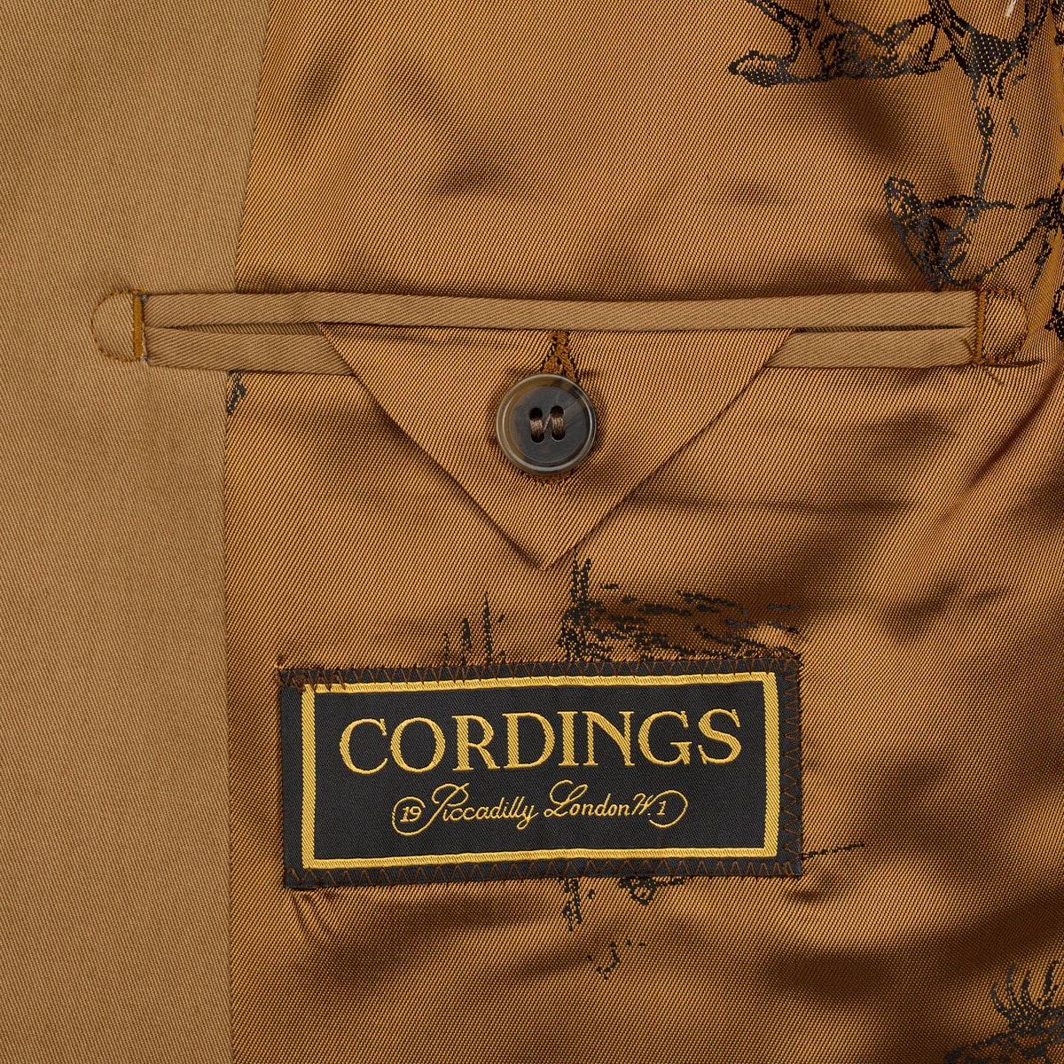 Dark Khaki Thomas Gabardine Drill Jacket