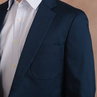 Navy Gabriel Gabardine Jacket