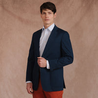Navy Gabriel Gabardine Jacket