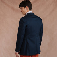 Navy Gabriel Gabardine Jacket