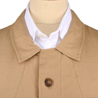 Beige Caprivi Linen Safari Jacket
