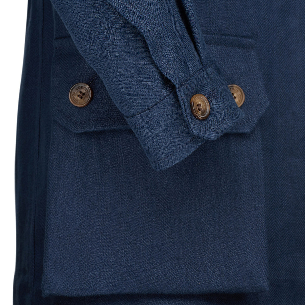 Navy Kemsing Linen Jacket