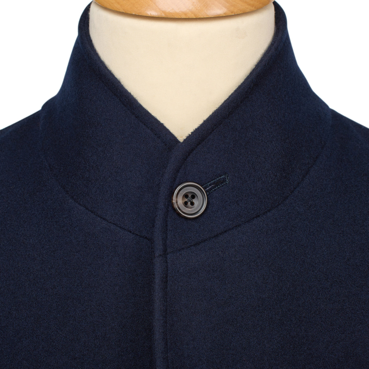 Navy Buckingham Knit Jacket