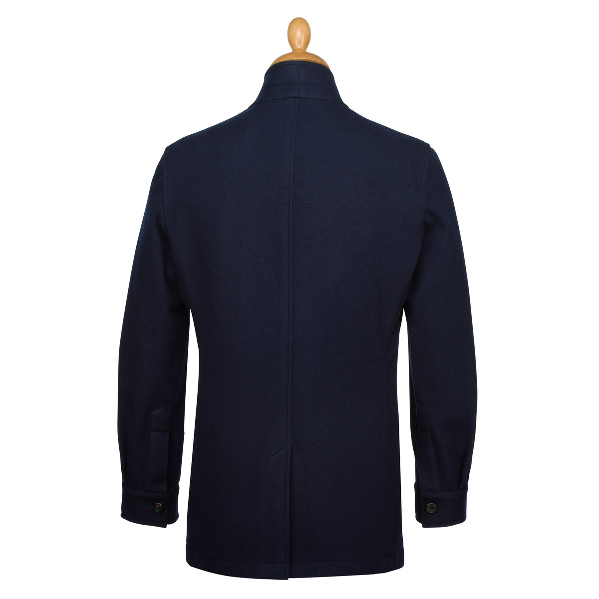 Navy Buckingham Knit Jacket