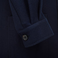 Navy Buckingham Knit Jacket